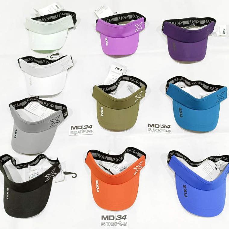 ART W3D9 2XU RUN PERFORMANCE VISOR TOPI LARI