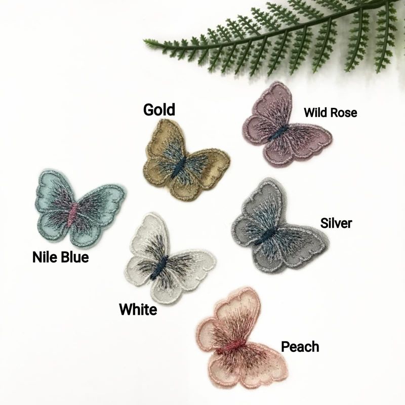 APLIKASI KUPU BORDIR TRANSPARAN | KUPU ORGANZA | KUPU RENDA