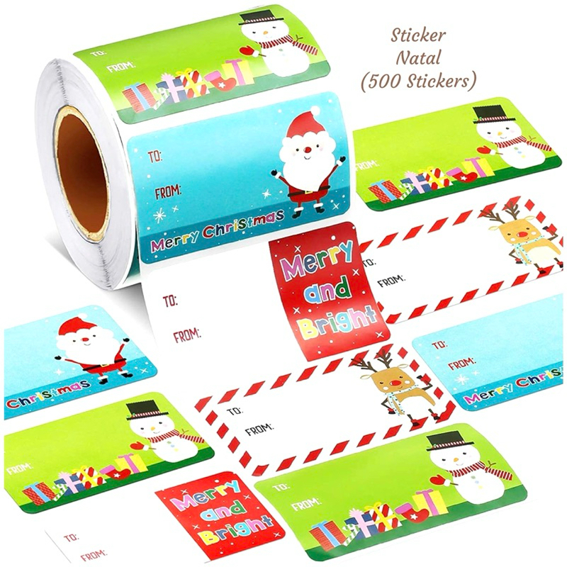 

Aneka Sticker Natal Christmas Sticker Kado Natal Sticker Kado Natal