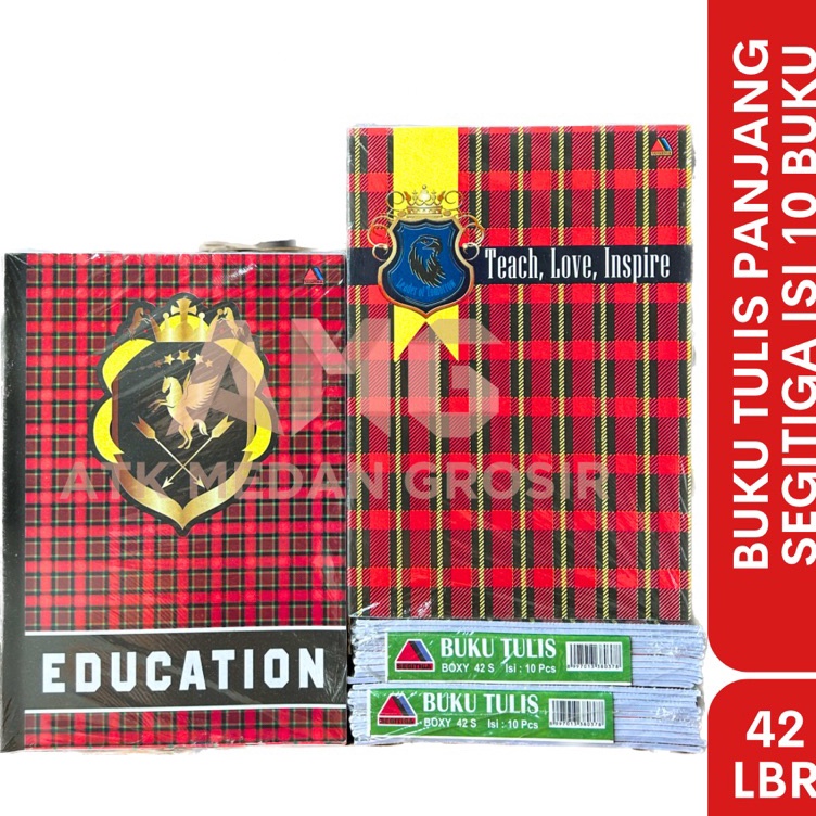 

ART T7E5 BUKU TULIS PANJANG 42 LEMBAR SEGITIGA 1 BUKU