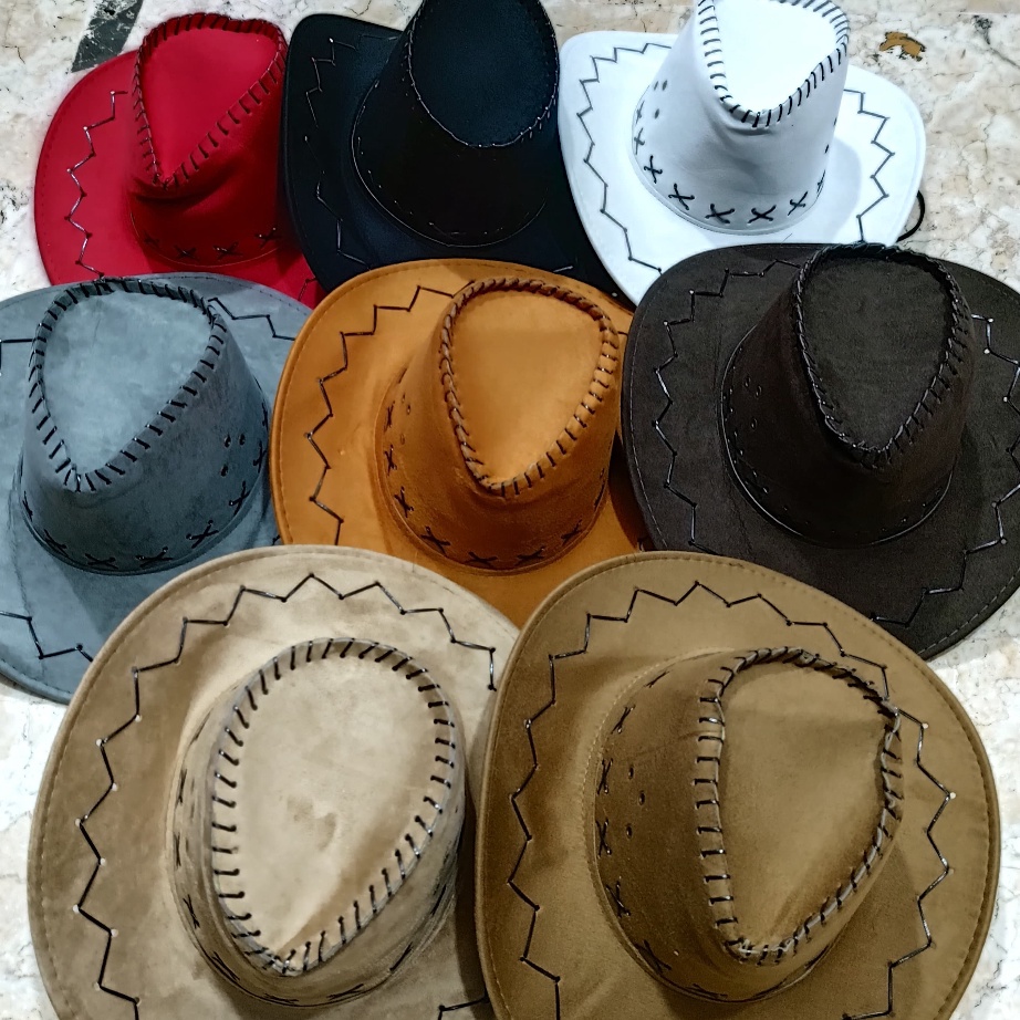 PENAWARAN TERBATAS Topi zorro  Topi Koboi  Topi koboy Besar termurah
