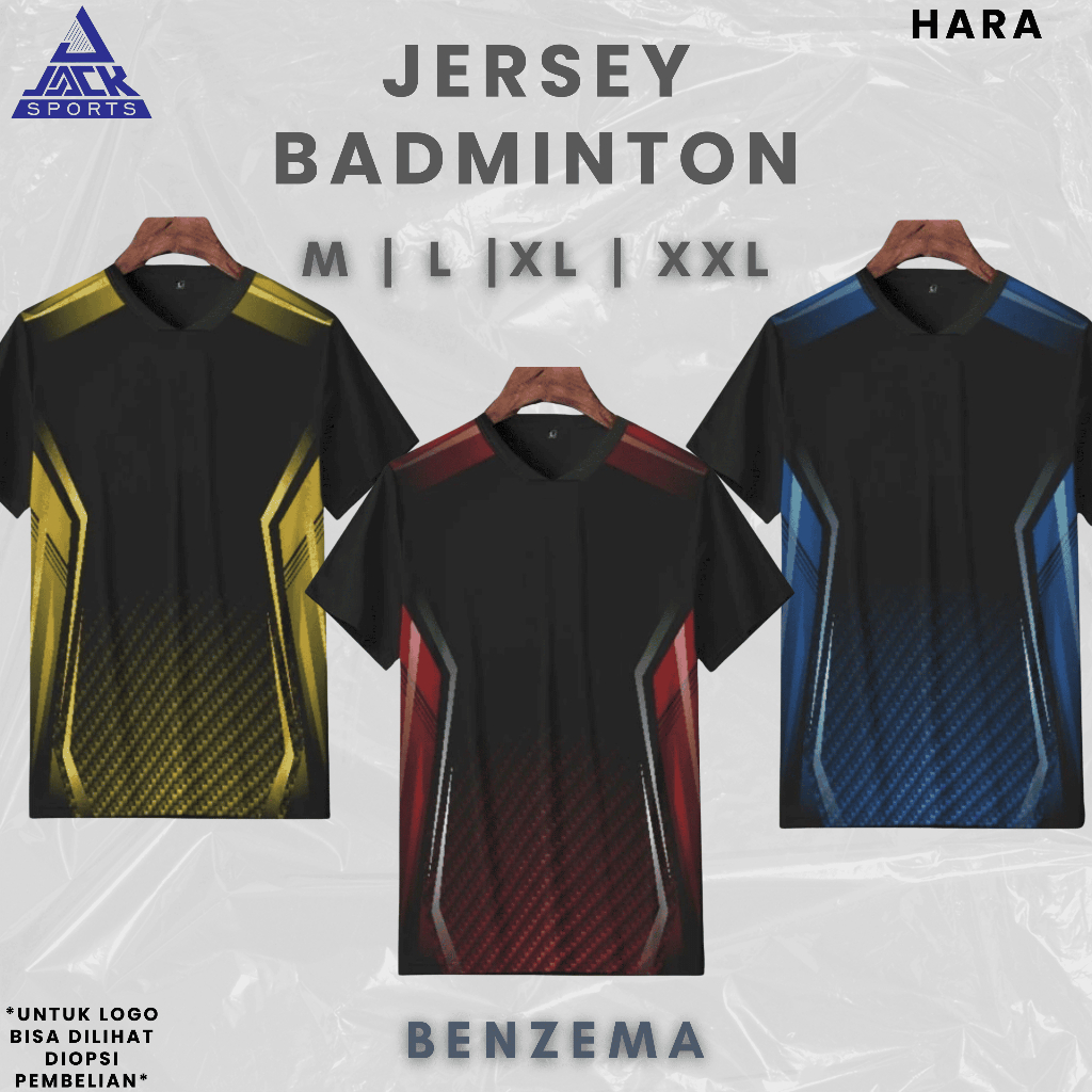 [HARA] JERSEY PRINTING | BAJU POLOS BADMINTON | JERSEY BADMINTON | BAJU BADMINTON | DRIFIT PREMIUM