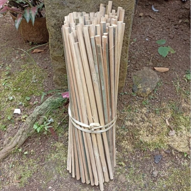 Bambu bilah/ajir turus penyangga tanaman/kandang/pagar ajir bambu Apus