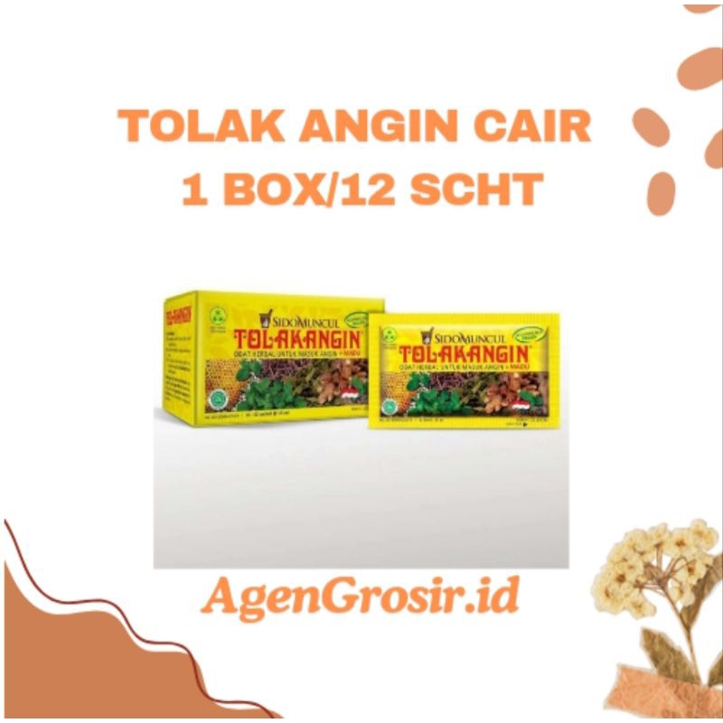

A Grosir - Tolak Angin Cair Sidomuncul/ minuman herbal/ 1 box/12 sachet