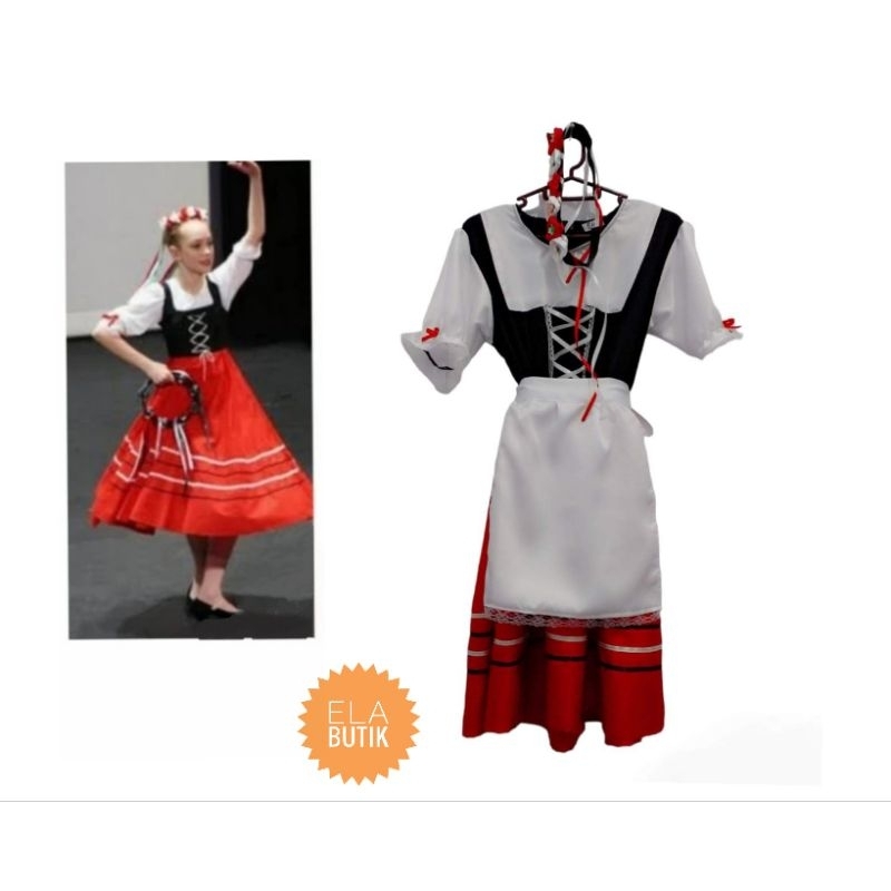 kostum italy-dewasa-tarantela-kostum internasional-halloween