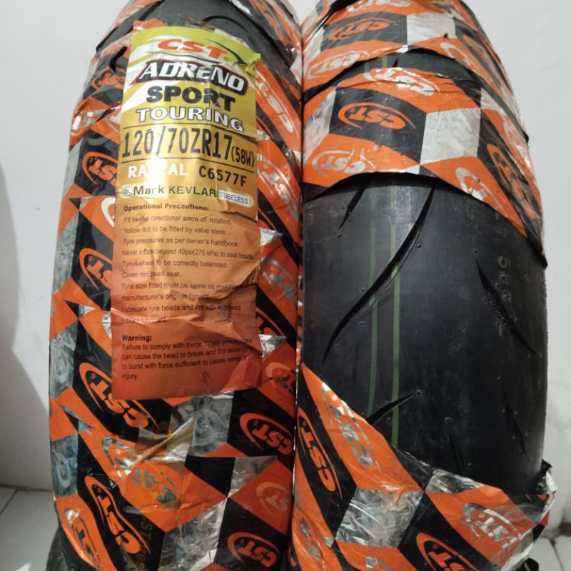 Ban CST 120/70-17 RING 17 Tubless