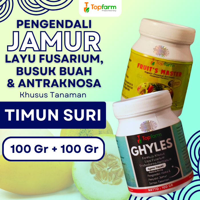 Fungisida Topfarm / Obat Anti Jamur Tanaman Timun Suri / Obat Jamur Tanaman Timun Suri / Obat Jamur 