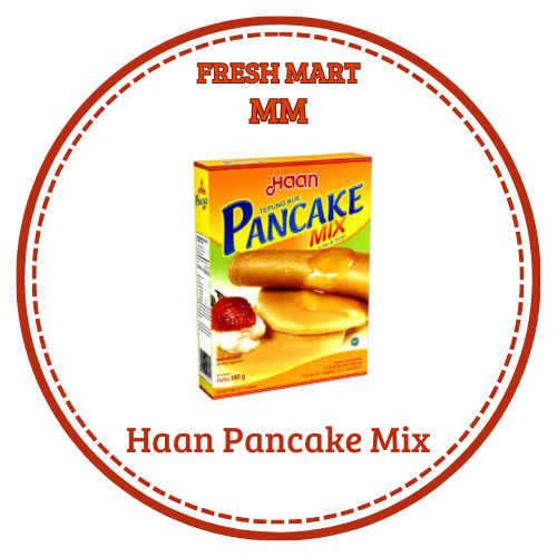 

HAAN PANCAKE MIX 180 GRAM PASAR ONLINE MAKASSAR BAAHN KUE MAKASSAR