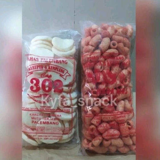 

*COMBO HEMAT* Kemplang Medium 302 & Makaroni Balado
