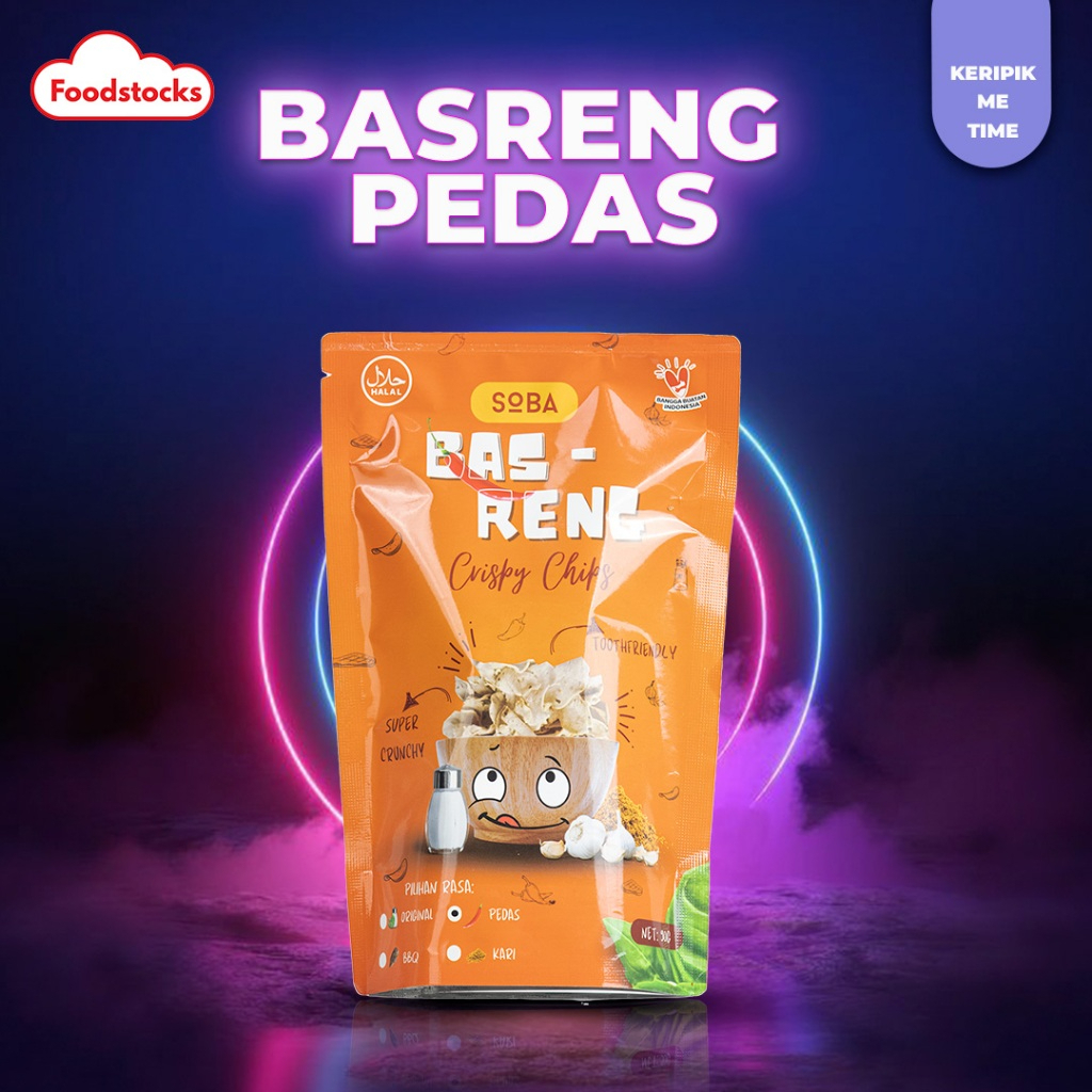 

Soba Basreng Crispy Chips Pedas