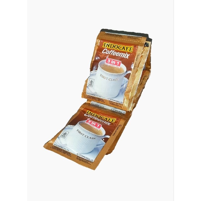 

KOPI INDOCAFE COFFEMIX 3IN1 20GR RENCENG (ISI 10)