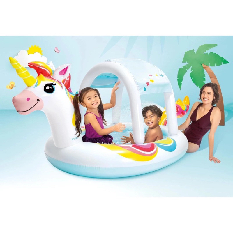 Intex kolam renang anak 58435 usia 2+ (2.54m x 1.32m x 1.09m)