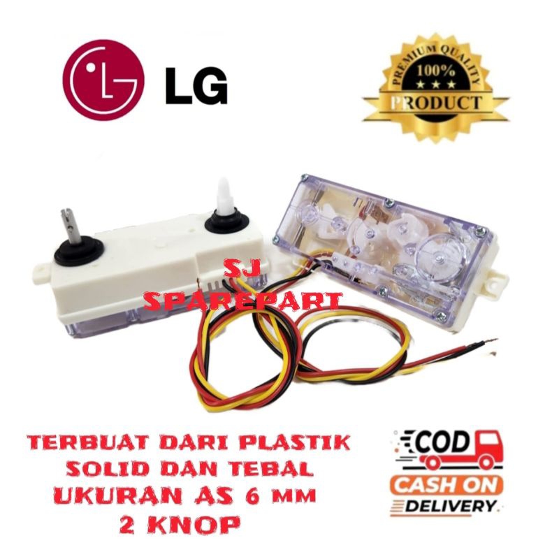 LG WP1060R TIMER WASH MESIN CUCI 2 TABUNG WP-1060R 3 KABEL