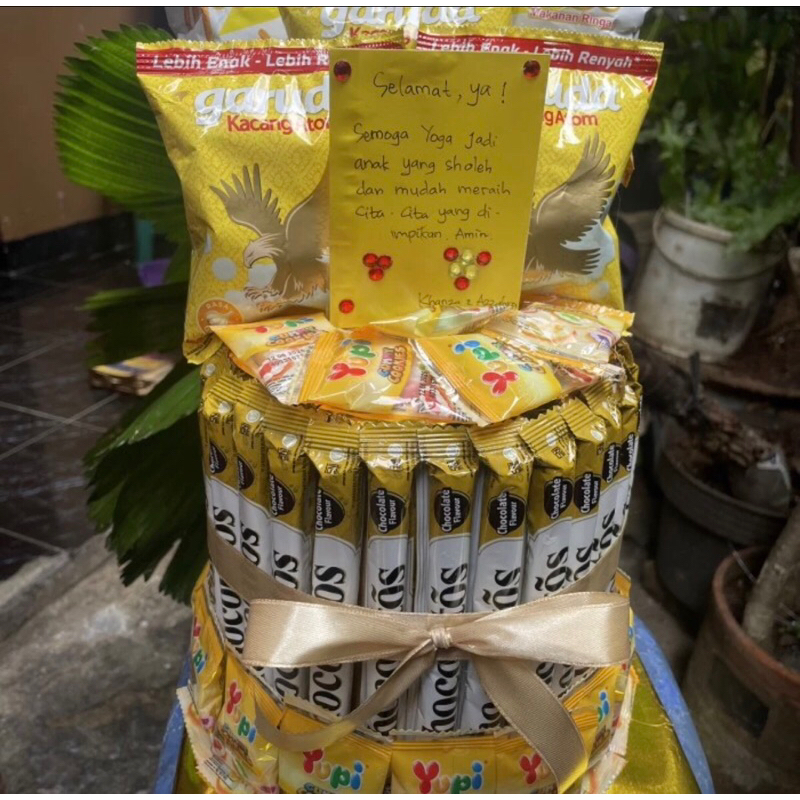 

Bucket tart tarik uang Snack tart tarik uang sudah termasuk uang 5 rban 20 didalamnya