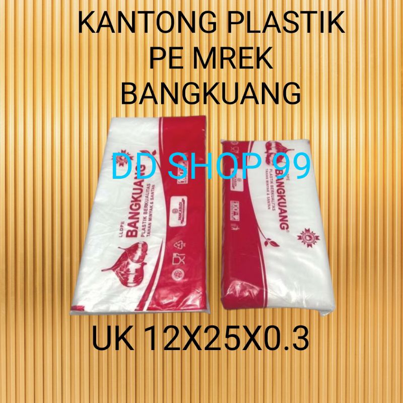 Plastik PE Bangkuang Uk 12X25X0.03