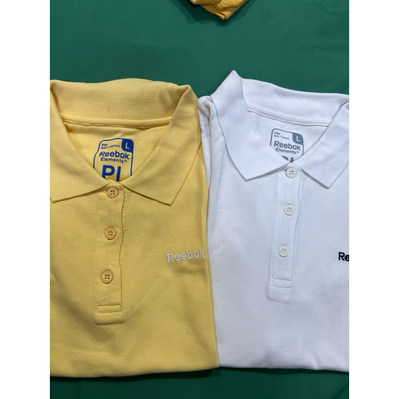 Prelove Kaos berkerah Reebook original store