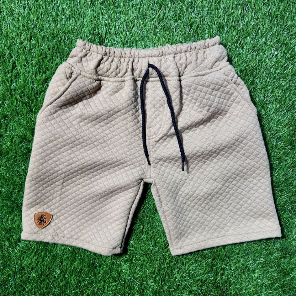 Rusbe Kids Chinos Pendek Anak Bahan Knit Diamond Laki-laki dan Perempuan Usia 3,5 s.d 12 Tahun