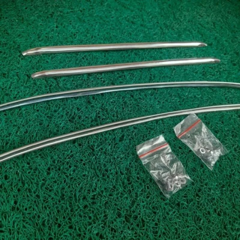 List List Tepong Spakbor Vespa Super Sprint Chrome Stainless