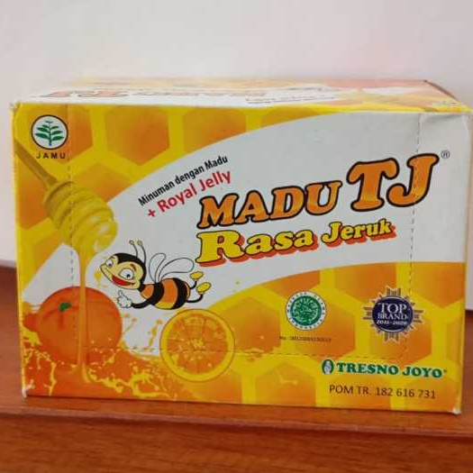 

MADU TJ RASA JERUK 1 BOX 240 G ISI 12 SACHET