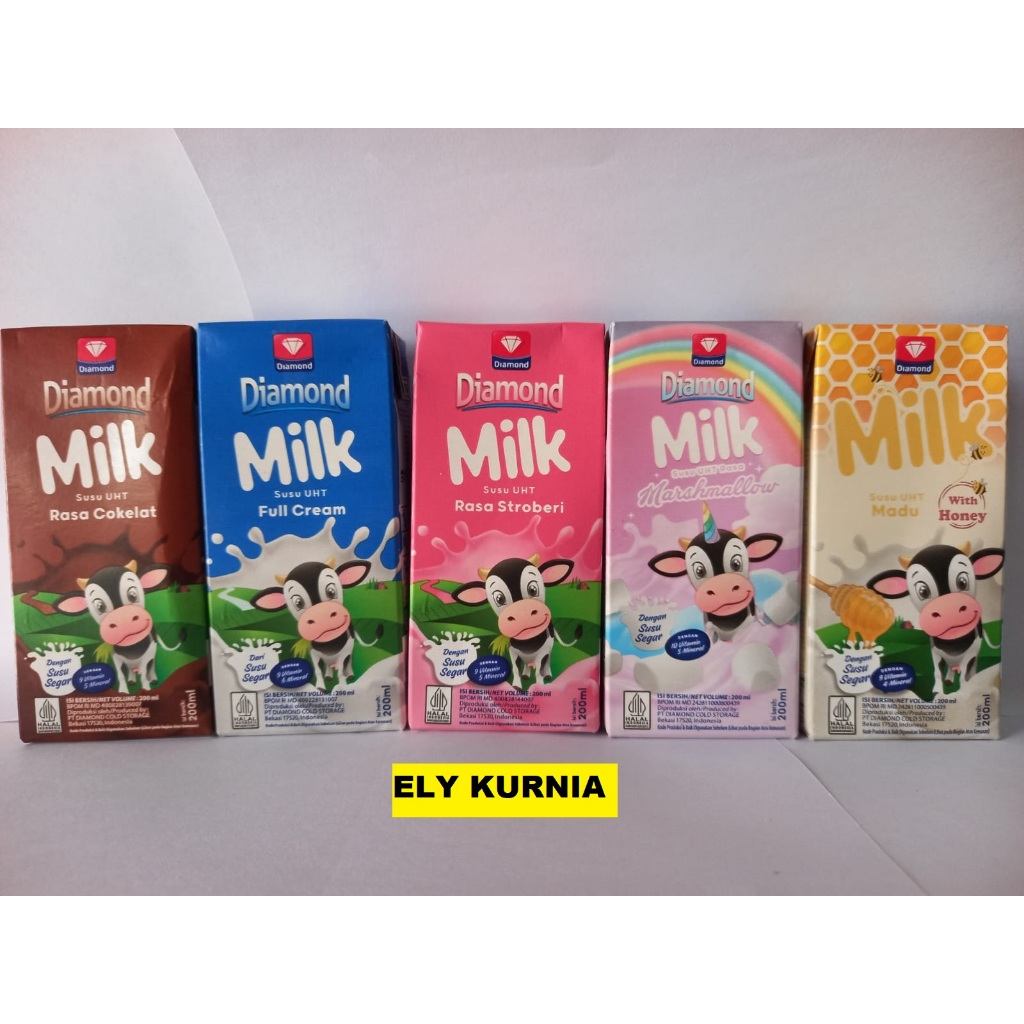 

Susu Diamond Milk UHT 200ML
