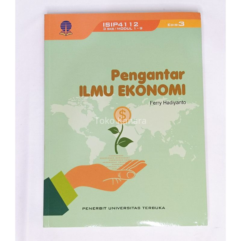 Preloved Buku Bekas Modul UT Pengantar Ilmu Ekonomi | Buku Bekas Murah Bahan Ajar UT Universitas Ter