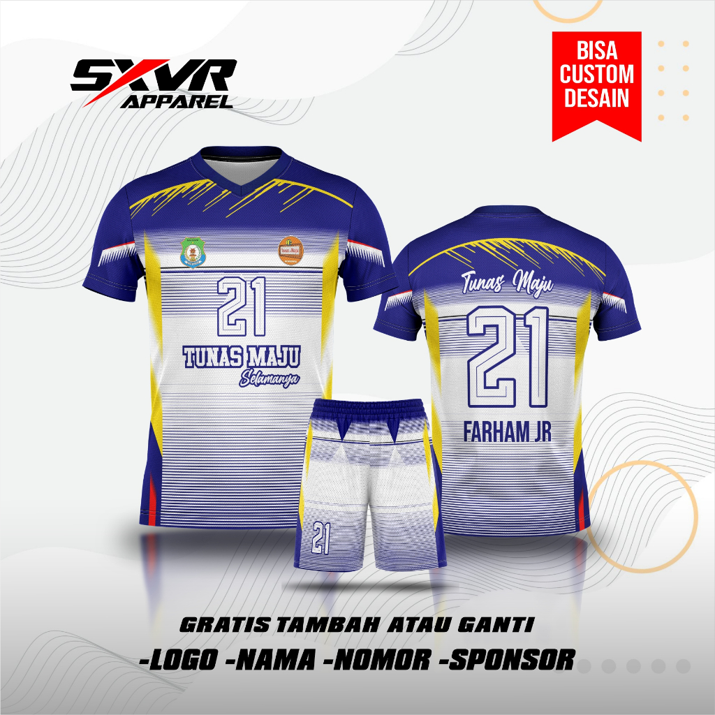 jersey voli custom nama dan nomor punggung | SXVR APPAREL