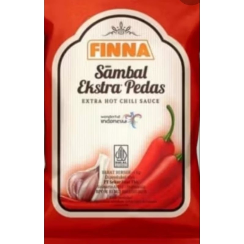 

Finna extra pedas saus sambal 1 kg