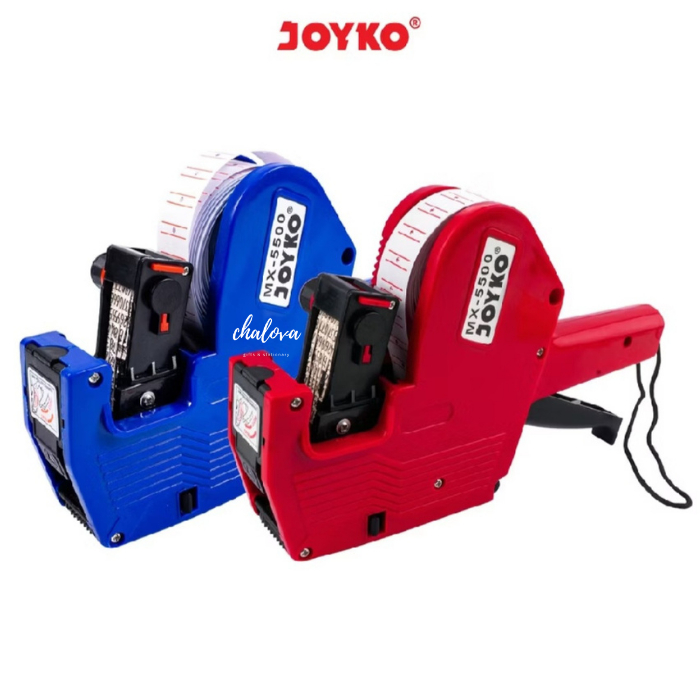 

[PCS] PRICE LABELLER JOYKO MX-5500M / ALAT LABEL HARGA / MESIN PENCETAK LABEL 8 DIGIT MERAH