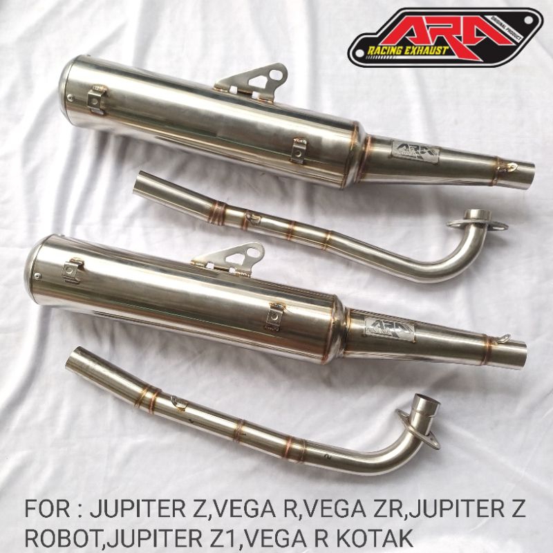 knalpot standar racing jupiter z,jupiter z1,vega r,vega zr ori ara racing