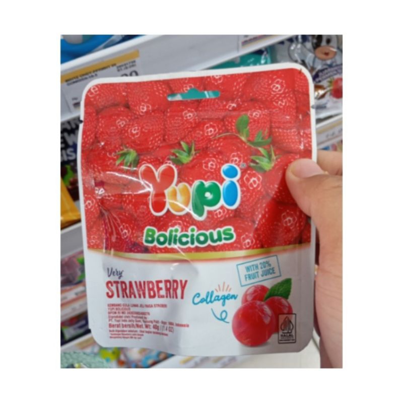 

YUPI BOLICIOUS STAWBERRY/ BLACKBERRY 40GR