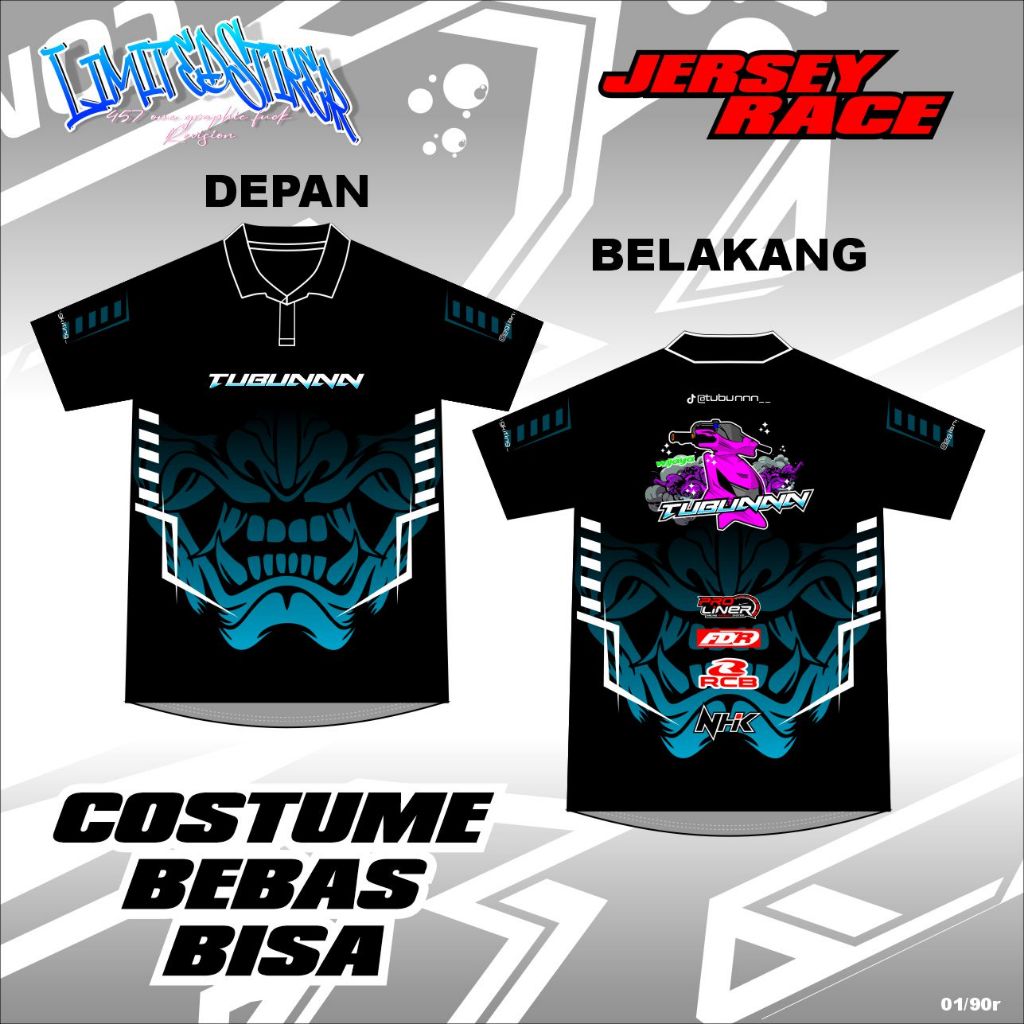 Jersey Race team beat club variasi culture lmds