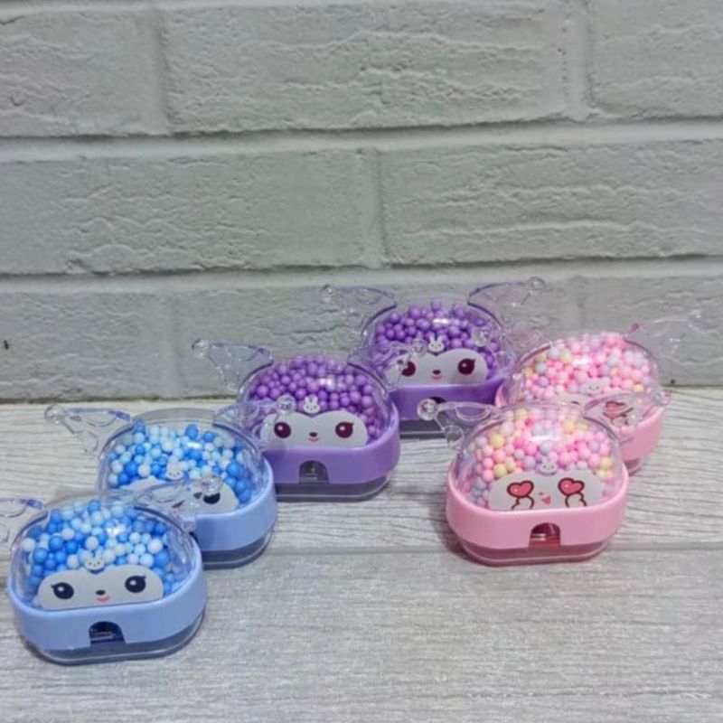 

promo 1pcs rautan pensil motif fancy