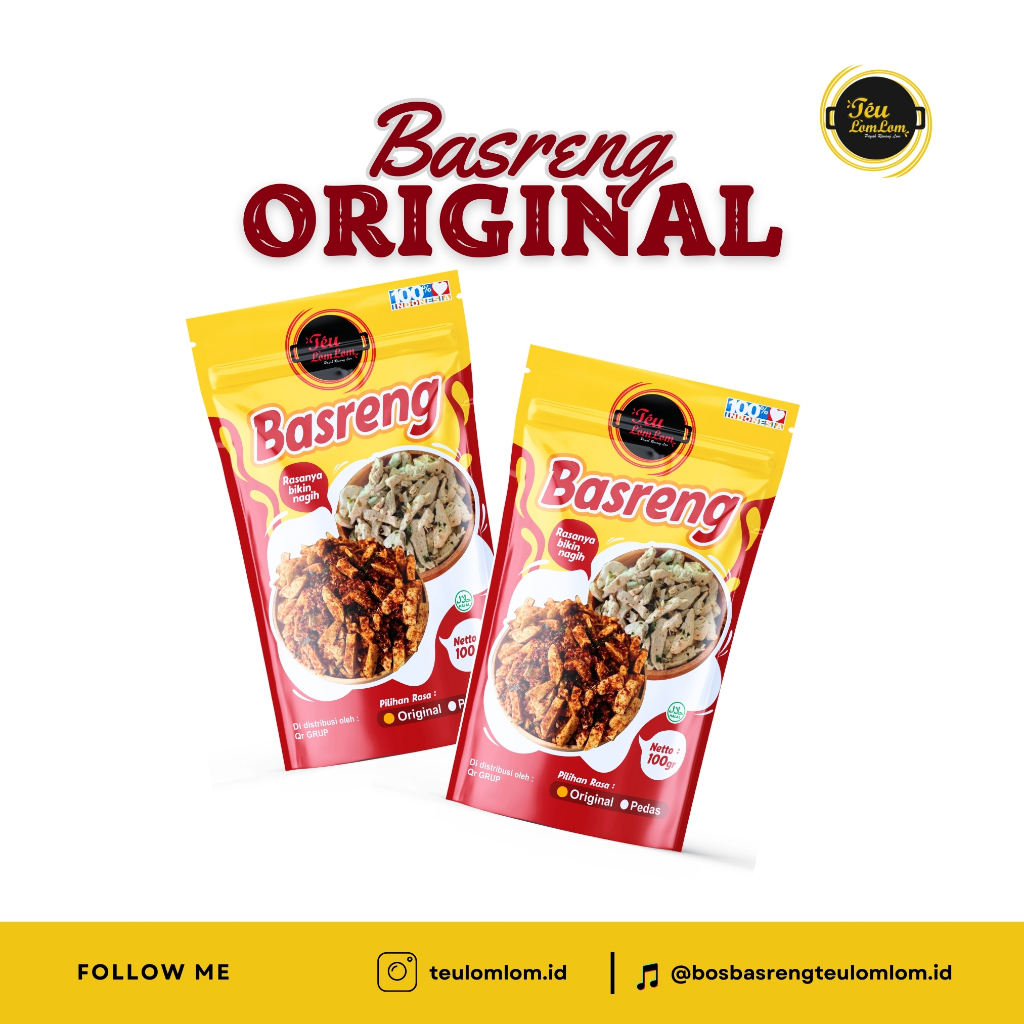 

TEULOMLOM - Basreng Original Daun Jeruk 100g