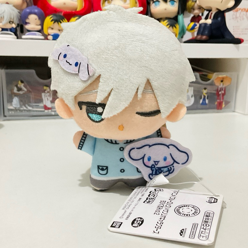 (official) chibigurumi plush blue lock - nagi seishiro sanrio