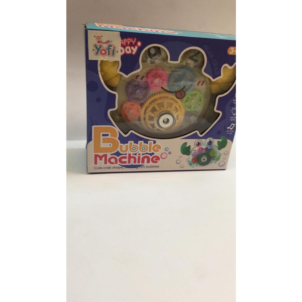 Yofi Mainan Bubble Machine Crab Mesin Bubble