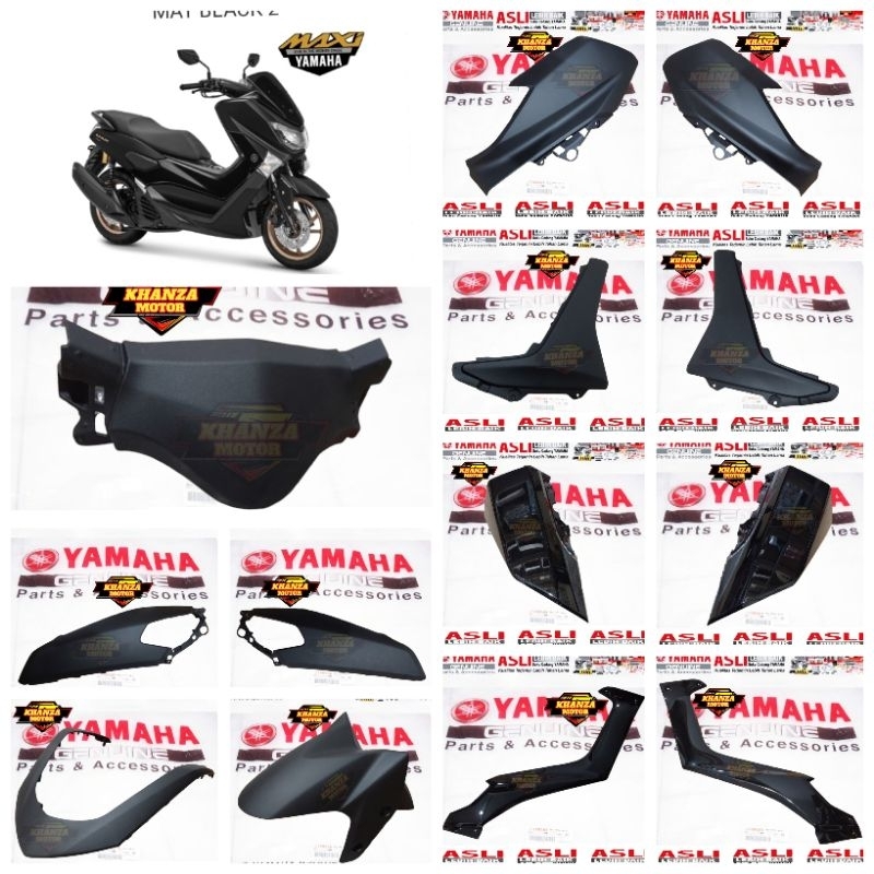 BODY BODY HALUS VARIAN NMAX OLD Hitam doff 2015-2019 ORIGINAL YAMAHA