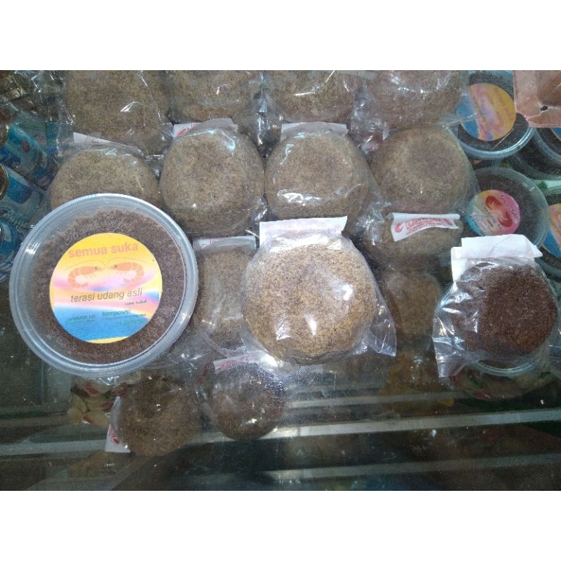 

Terasi Kering Berat Bersih 125gr