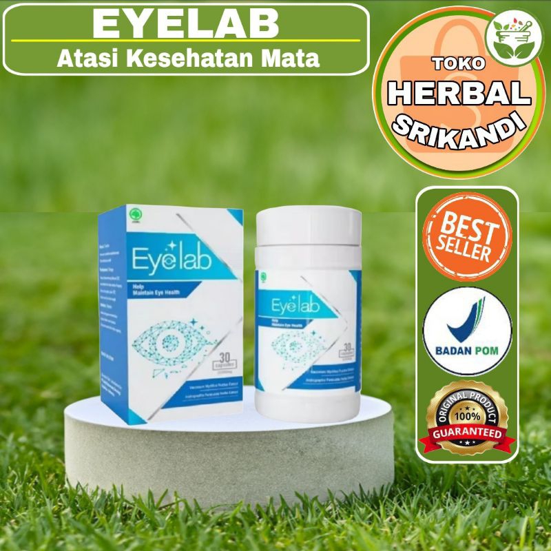 EYELAB original obat herbal menjaga kesehatan mata minus plus katarak rabun