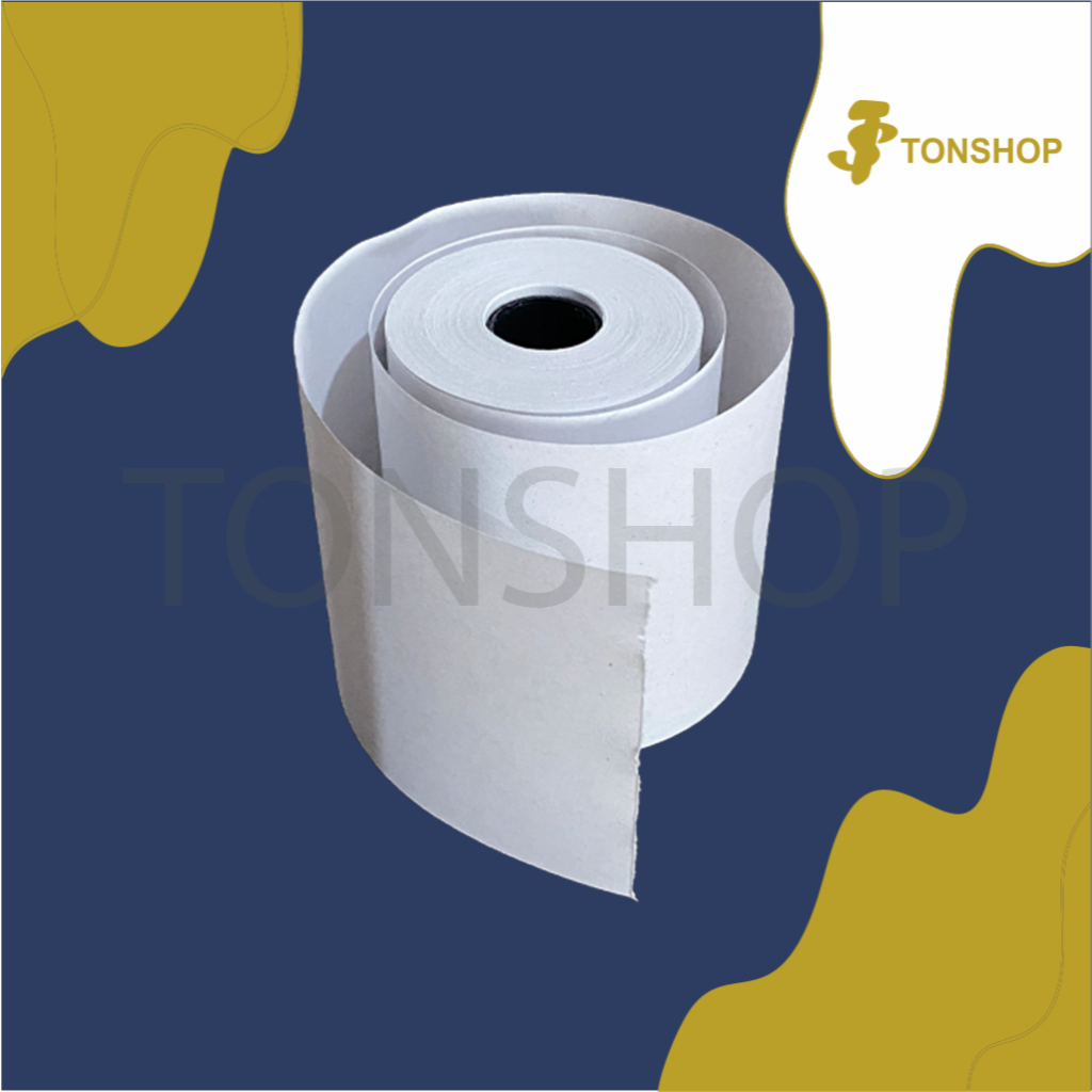 

Kertas Kasir Struk Paper Roll HVS 1ply 75x65mm POS Printer Dot Matrix 1 ply 75 x 65 mm