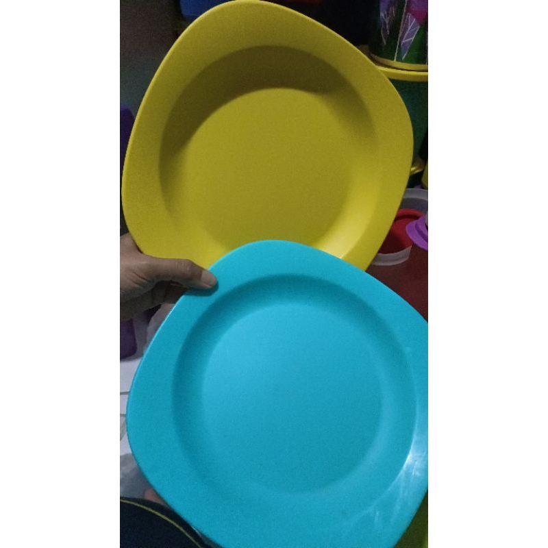 piring tupperware preloved/ second harga per(1)pc