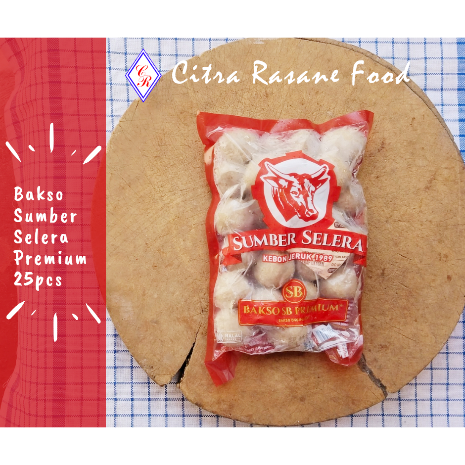 

Bakso Sumber Selera / Bakso SB Premium 25pcs