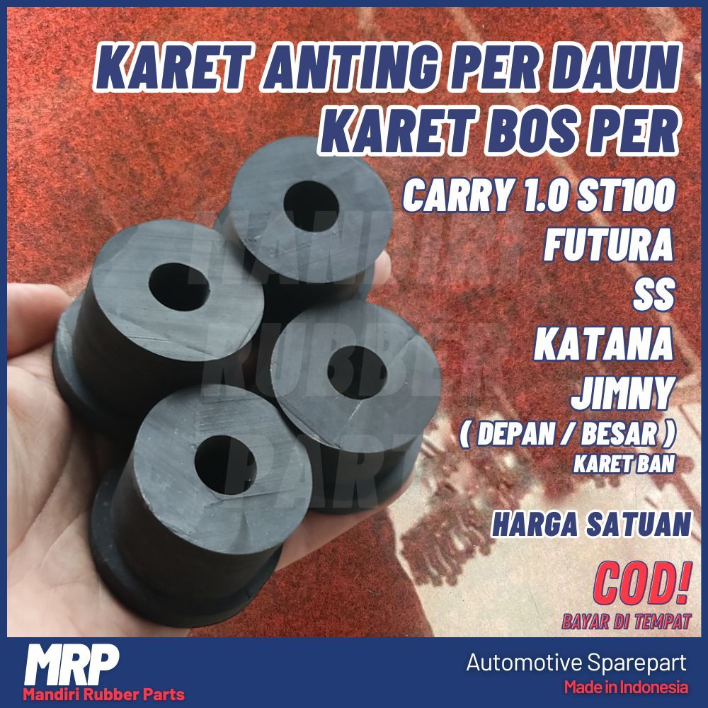 SCA1 Karet Per Daun Carry Futura SS Jimny Katana Depan Besar / Karet Anting Pir Carry Futura SS