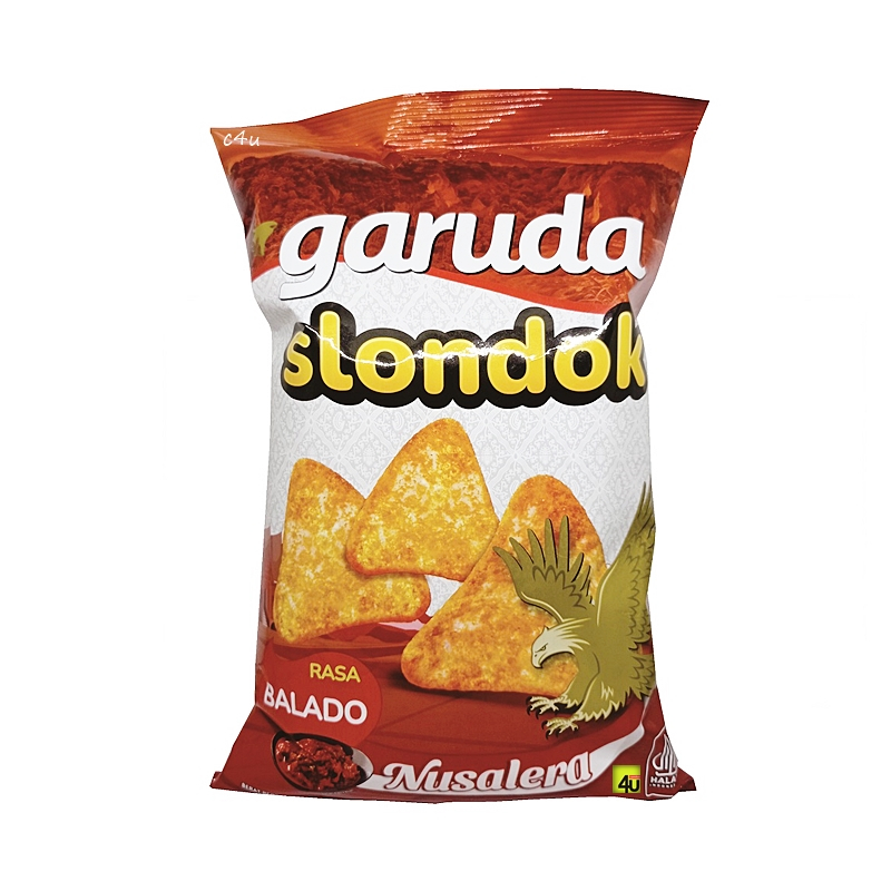 

Garuda SLONDOK - Keripik Ekstrudat Singkong - 50gr BESAR