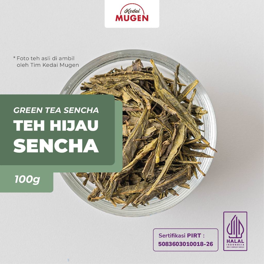 Kedai Mugen - Sencha Green Tea Loose Tea / Teh Hijau Sencha 100g