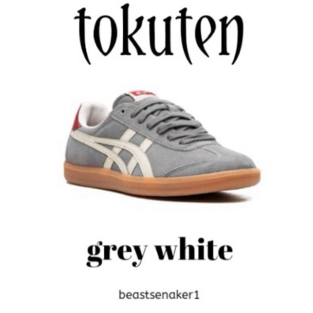 Onitsuka tiger tokuten grey white