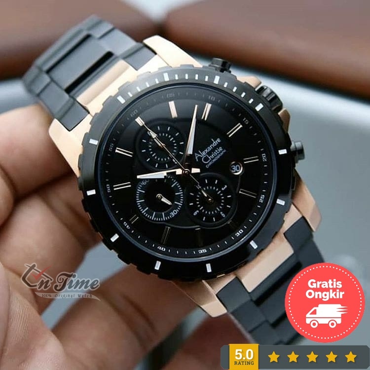 Jam Tangan Pria Alexandre Christie / Alexander AC 6141 MC Original 100%