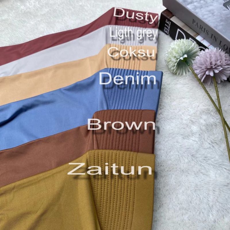 BERGO SPORT INSTAN JERSEY / JILBAB SPORTY PET LEBAR