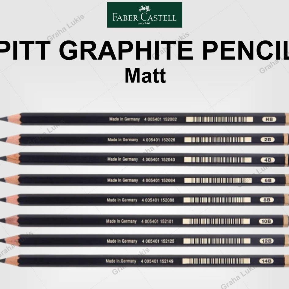 

KI3 FABER CASTELL Pitt Graphite Matt SATUAN