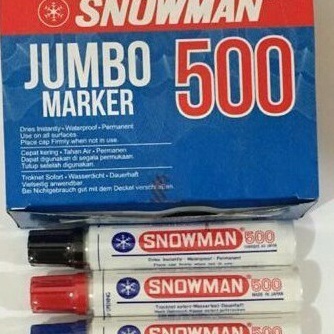 

HJ6 Spidol Snowman Permanent Jumbo Marker
