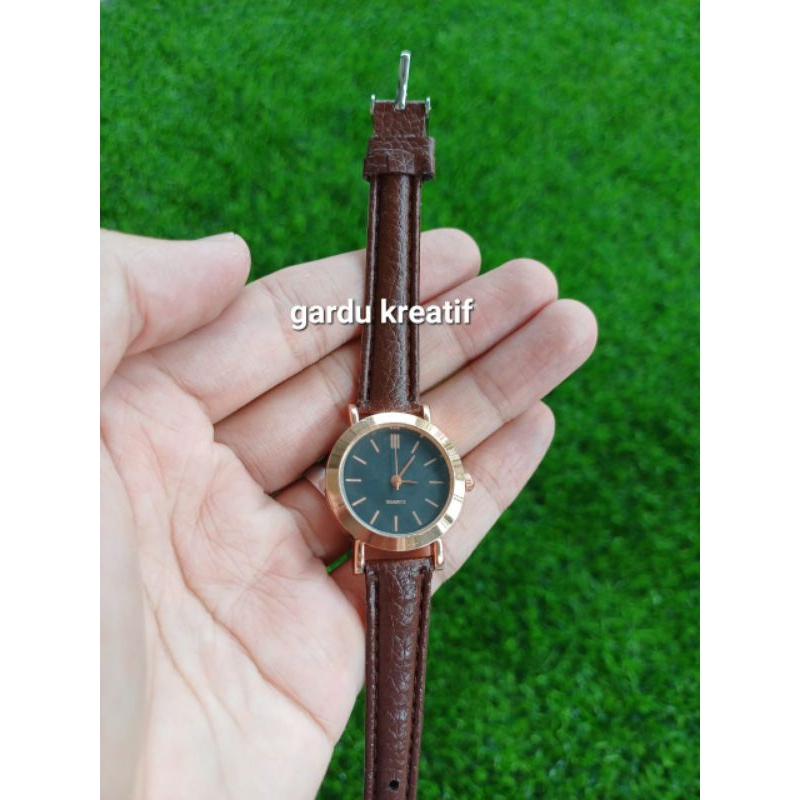 Jam Tangan Casual Wanita Kecil Analog Jam Tangan Korea Kecil Watch Korean